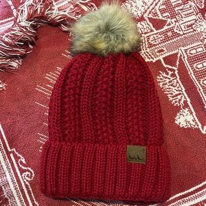 C.C Pom Pom Beanie